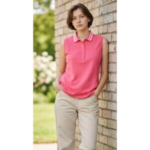 Walter Hagen Sleeveless UV Golf Polo Shirt 2XL Clubhouse NWT D30 New Excellent